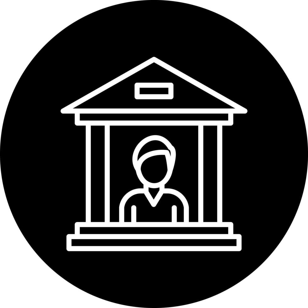 persönlich Bankwesen Vektor Symbol Stil