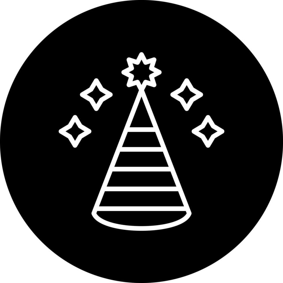 Party Hut Vektor Symbol Stil