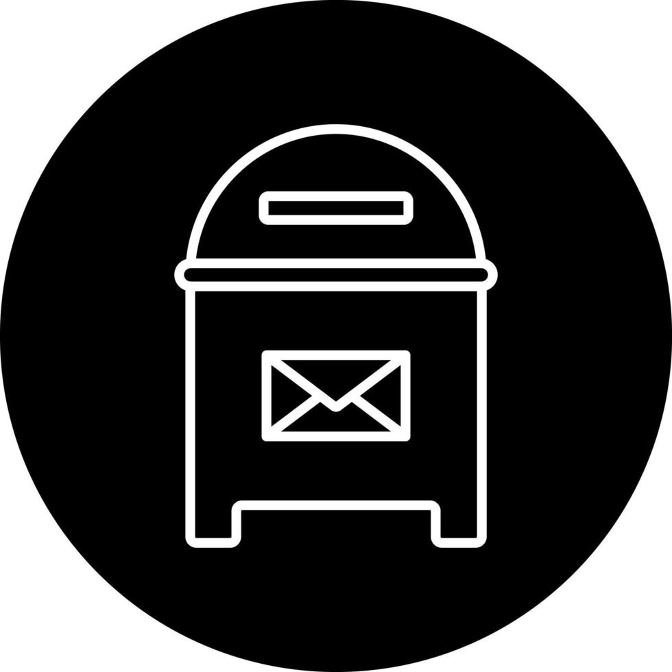 po Box Vektor Symbol Stil