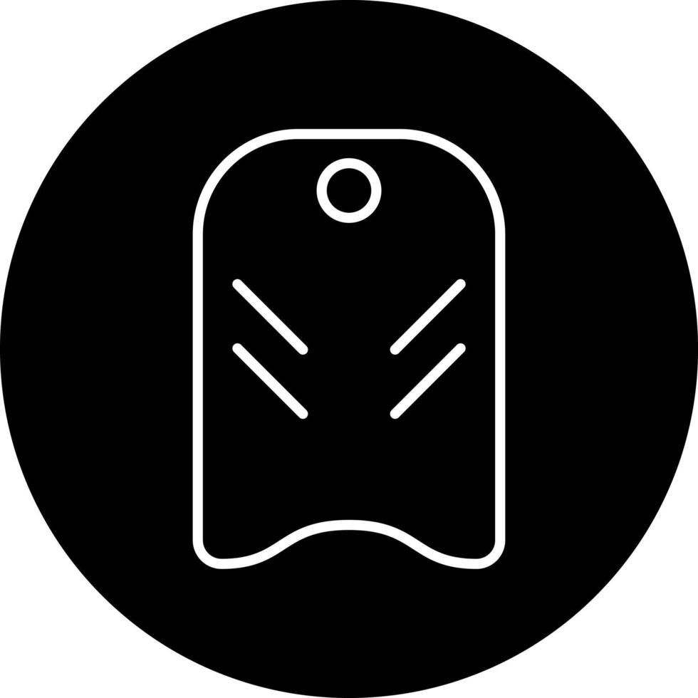 Bodyboarding Vektor Symbol Stil