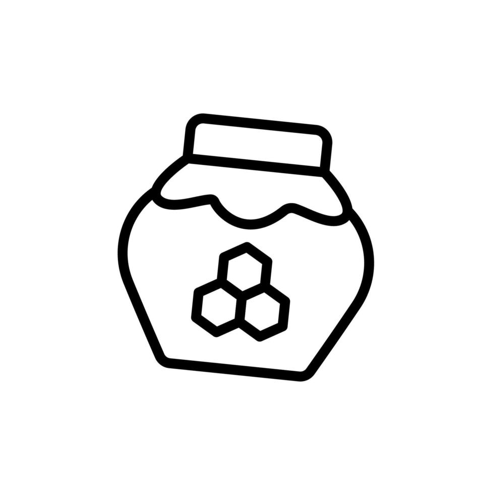 Honig Alternative Medizin Vektor Symbol