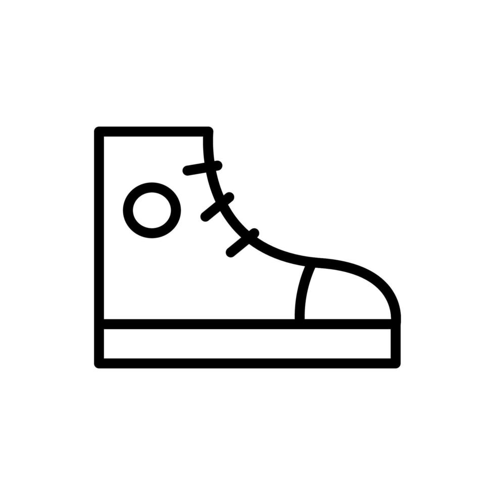 Schuhe, Turnschuhe Vektor Symbol