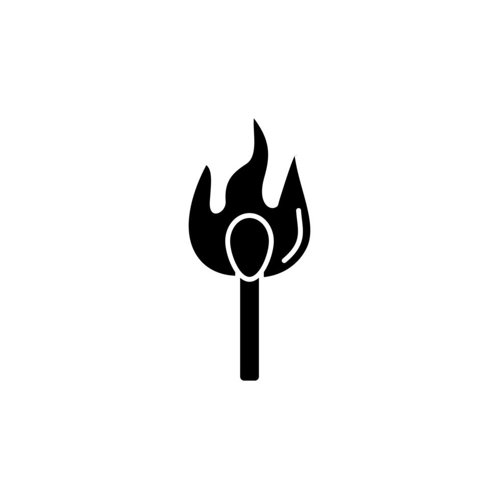 Licht, passen, Feuer Vektor Symbol