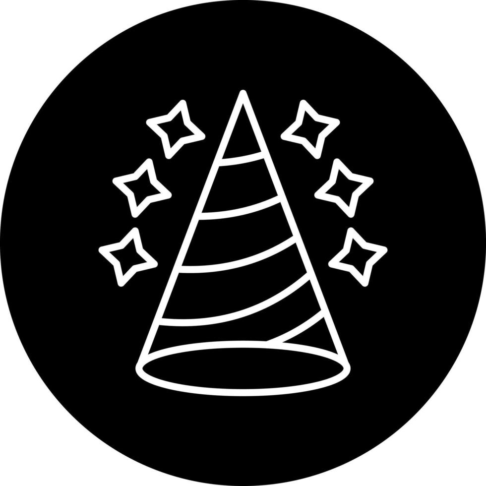 Party Hut Vektor Symbol Stil