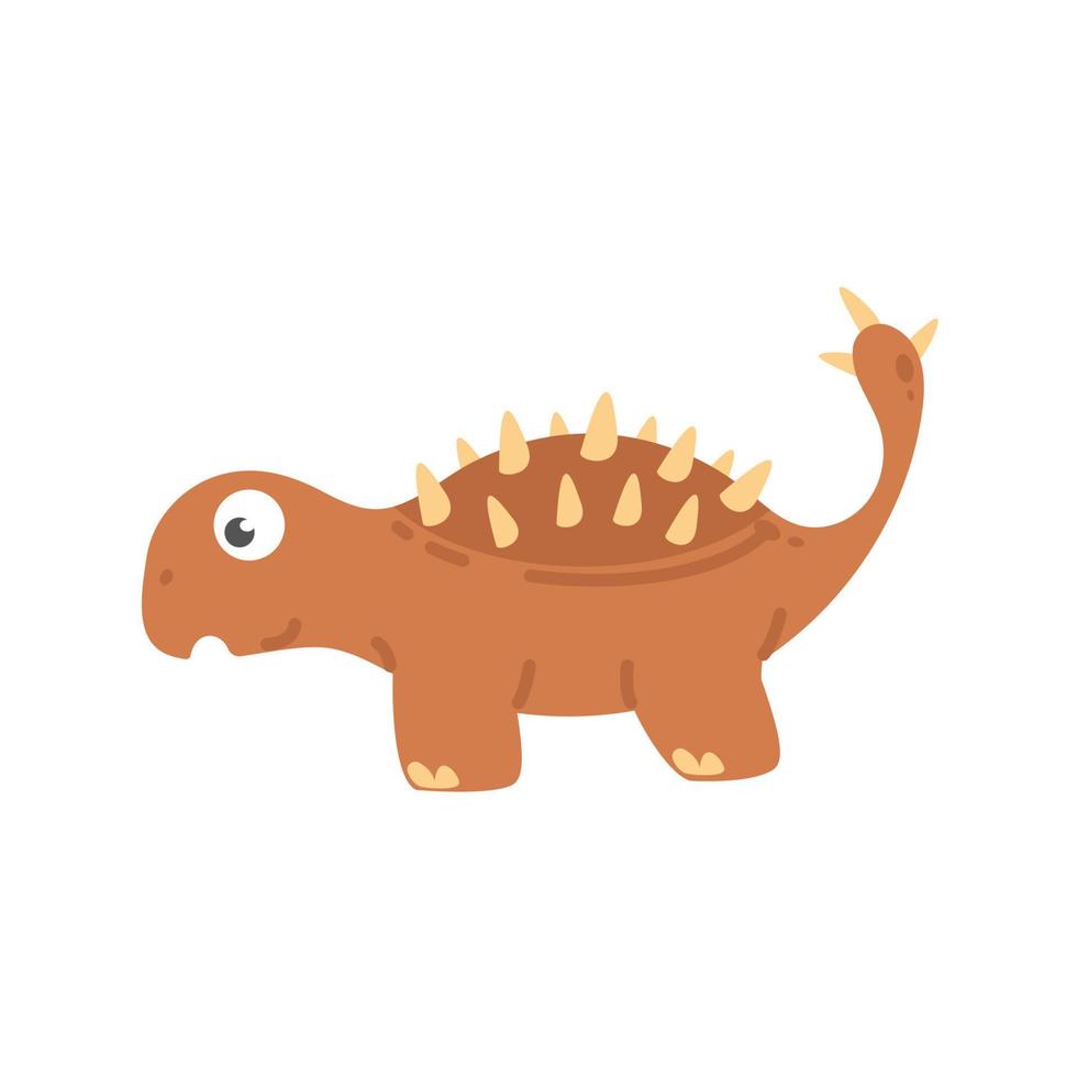 süß Karikatur Dinosaurier zum Kindergarten Dekoration. vektor