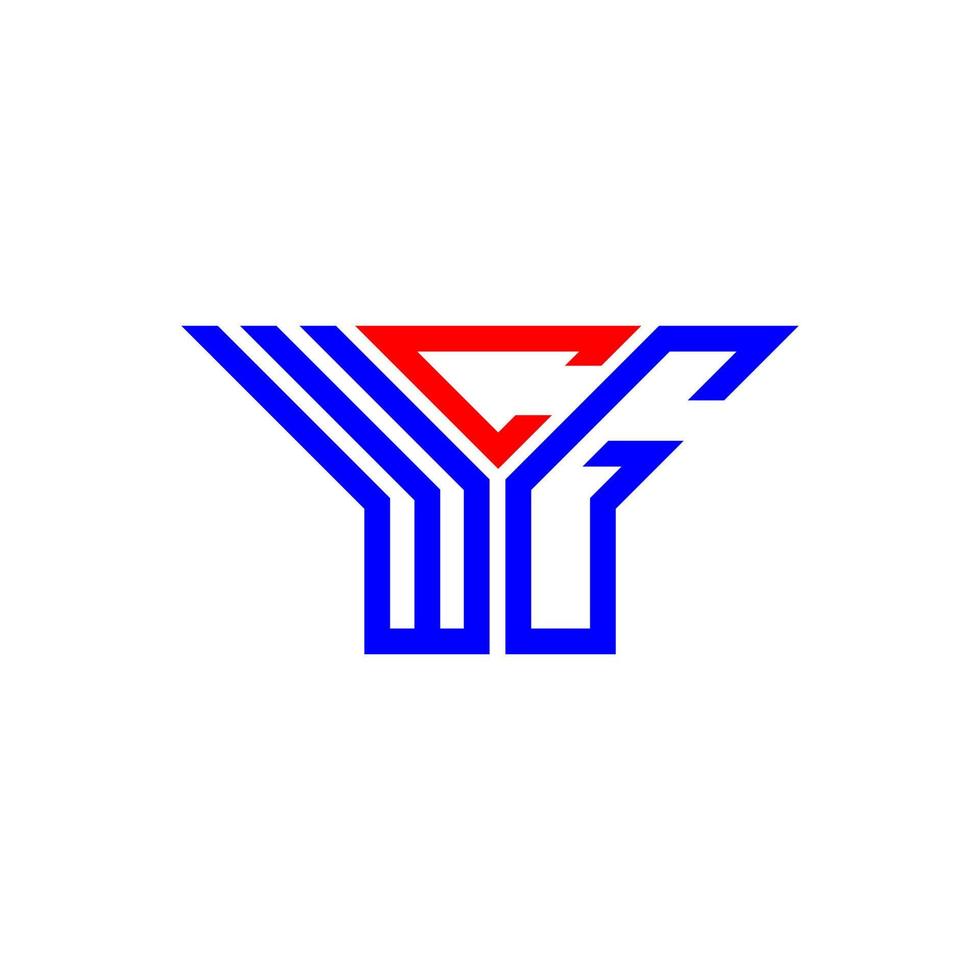wcg brev logotyp kreativ design med vektor grafisk, wcg enkel och modern logotyp.