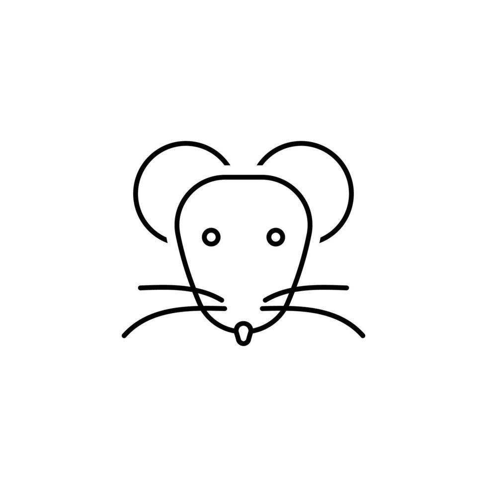 Ratte Vektor Symbol