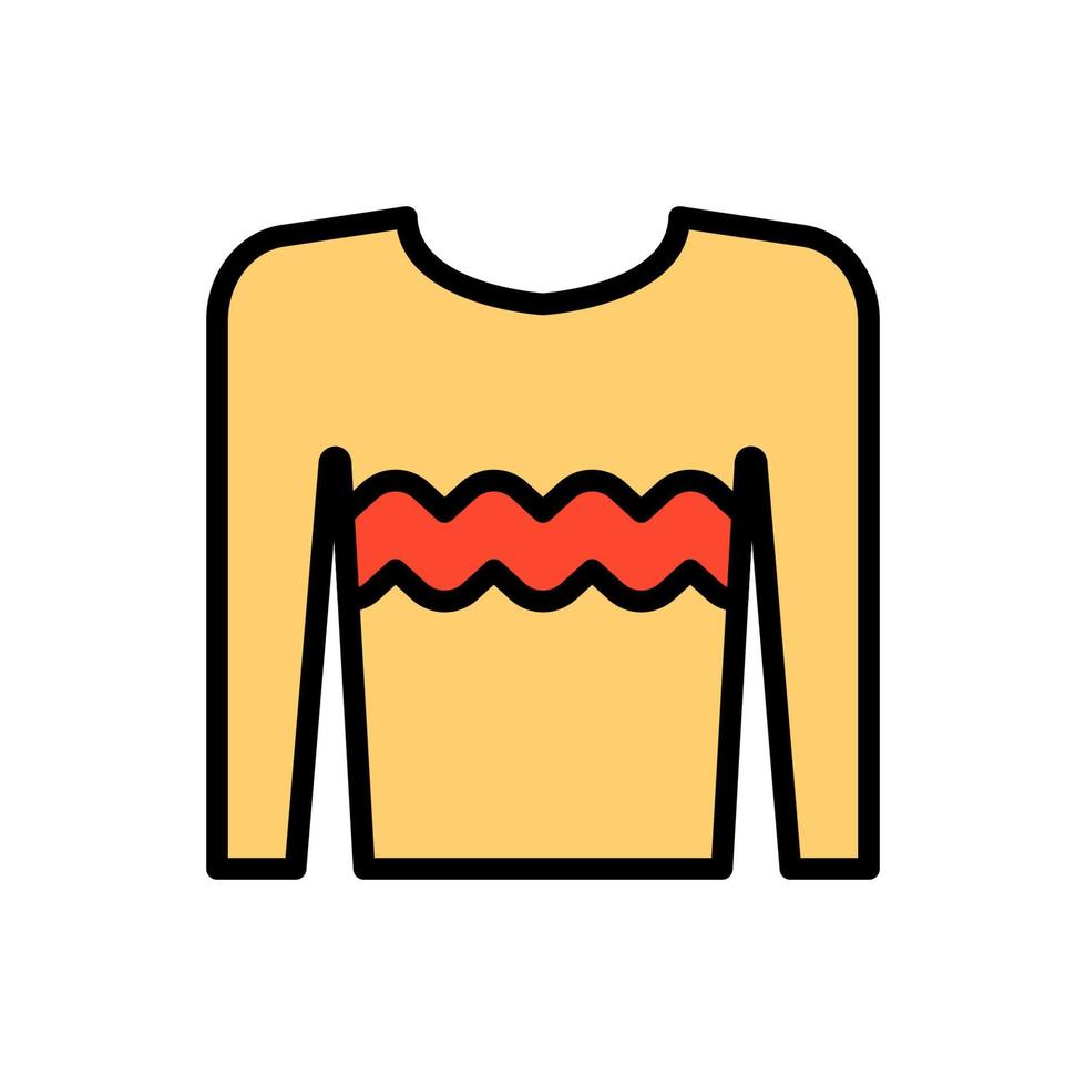 Pullover, Kleider Vektor Symbol