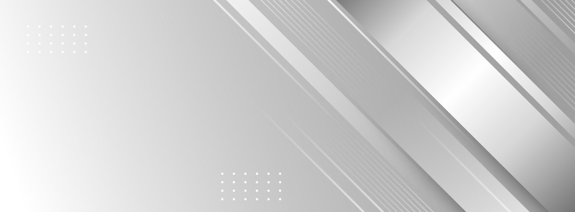 modern Banner Hintergrund. bunt, grau und Weiß Gradation, Silber Farbe, Schrägstrich eps 10 vektor