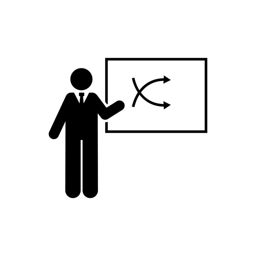 Seminar, Ausbildung, Job Vektor Symbol