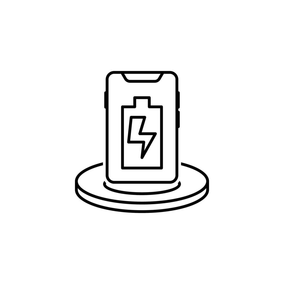 Smartphone Laden Vektor Symbol