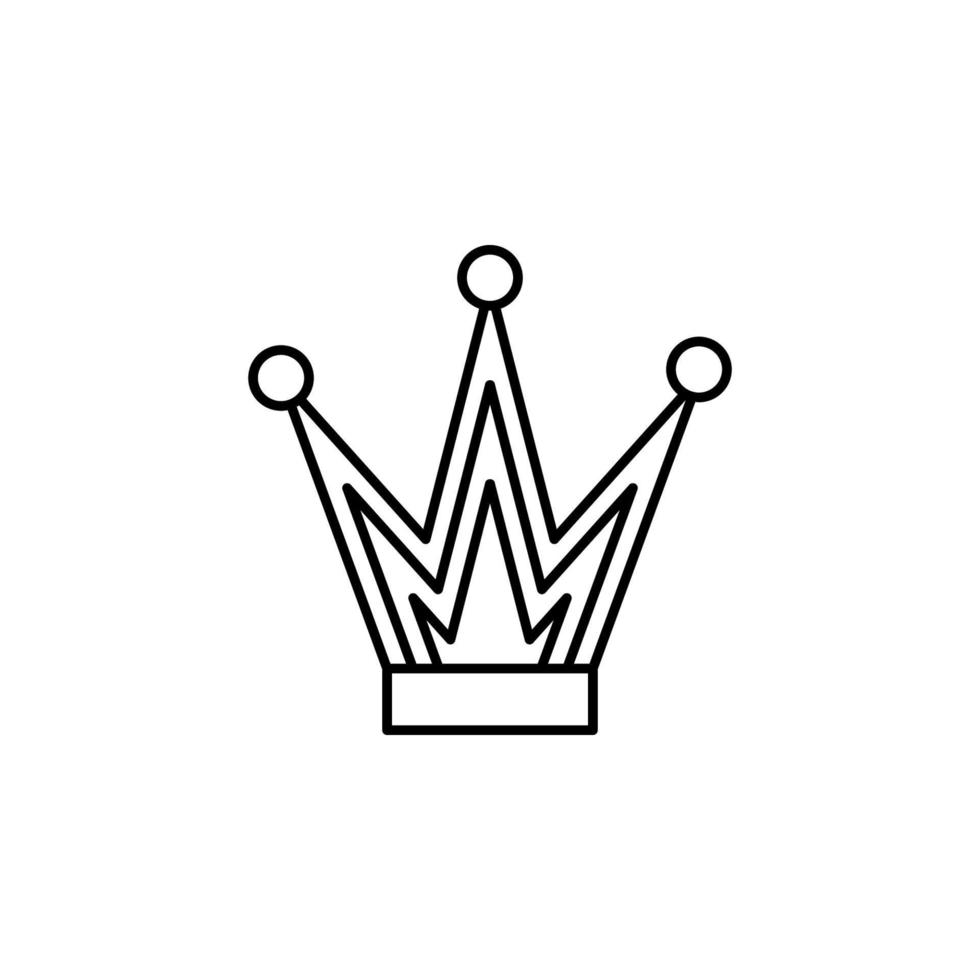 Frau Krone Vektor Symbol