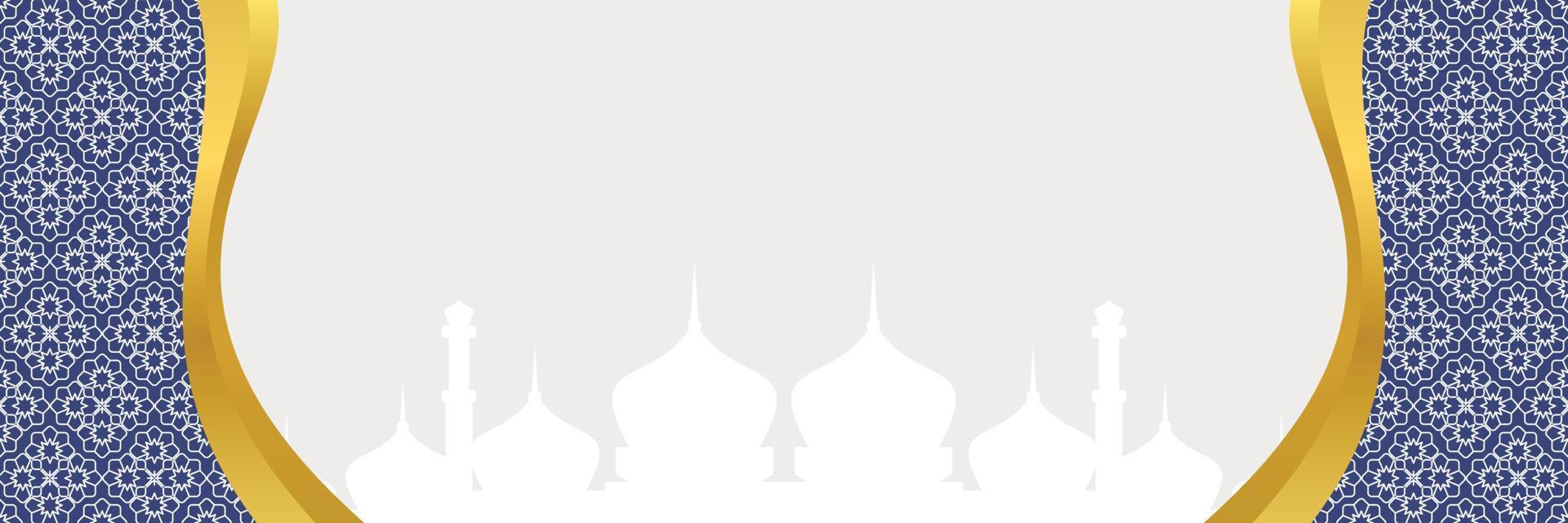 islamic bakgrund, med mandala prydnad och moské silhuett. vektor mall för banderoller, hälsning kort för islamic högtider, eid al fitr, ramadhan, eid al Adha
