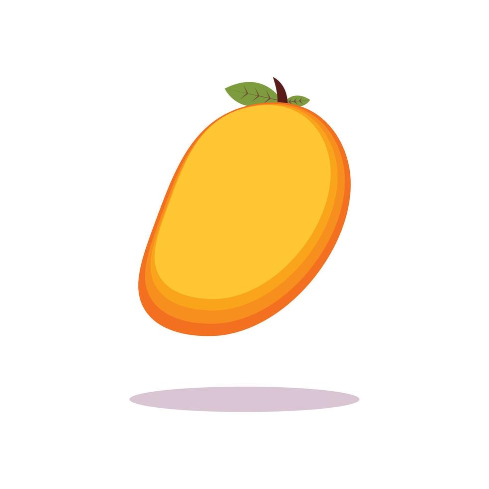 mango frukt hand dra illustration vektor