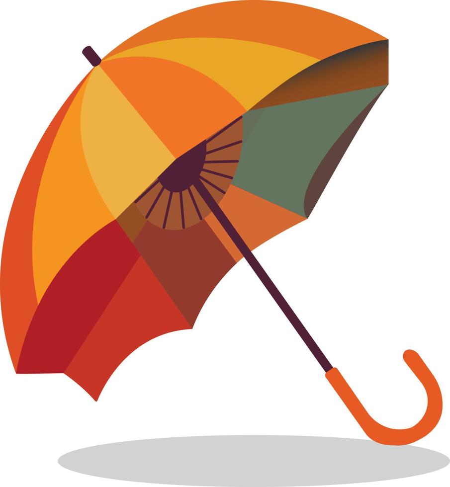 vektor fri färgrik paraply ikon