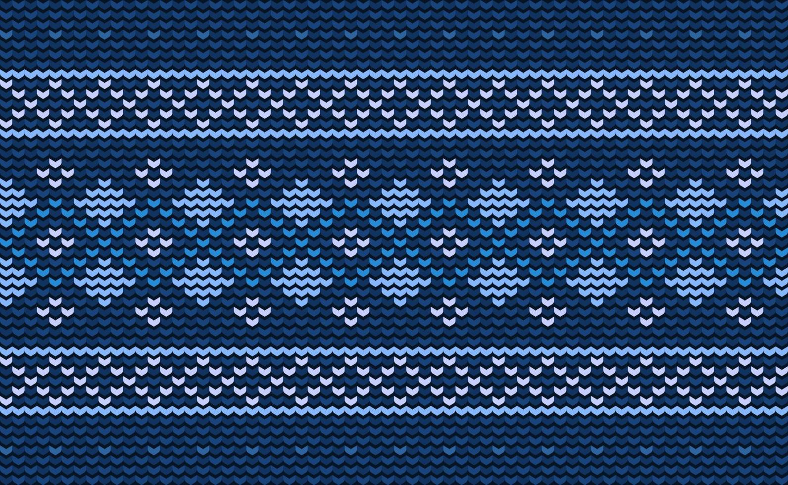 häkeln Muster, Vektor Kreuz Stich Boho Hintergrund, gestrickt ethnisch diagonal orientalisch Stil