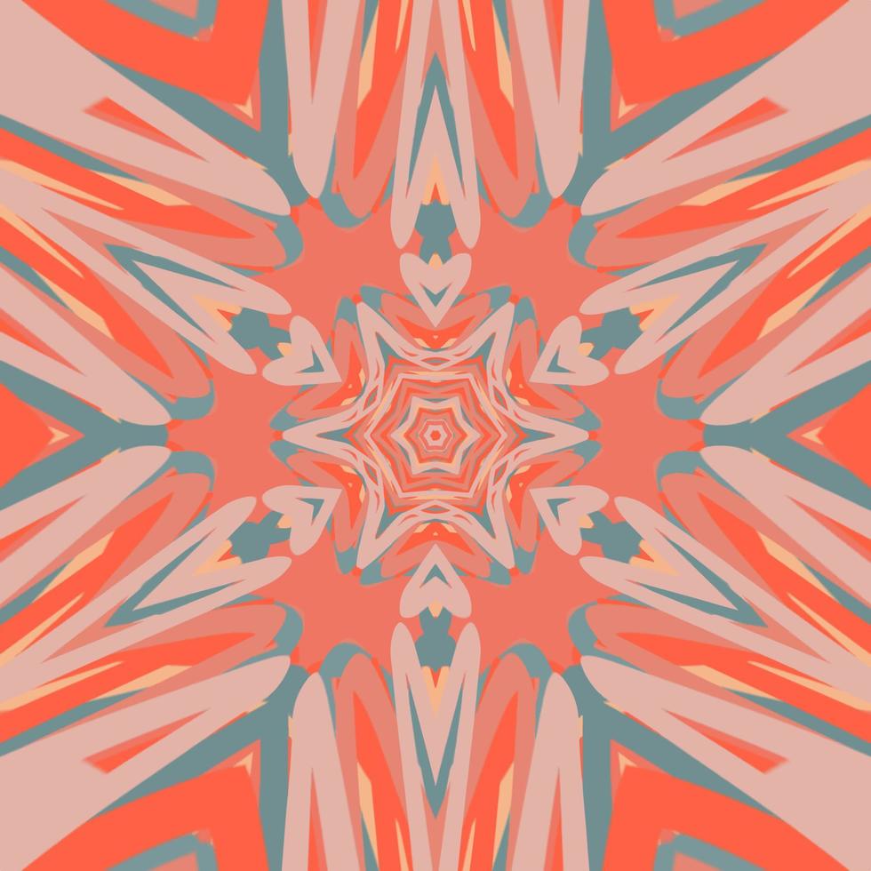 abstrakter Kaleidoskop-Hintergrund. schönes kaleidoskop nahtloses muster. mehrfarbige Mosaikstruktur. nahtlose Kaleidoskop-Textur. einzigartiges Kaleidoskop-Design vektor