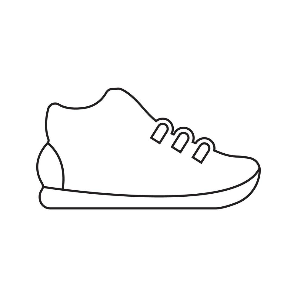 Schuh-Icon-Vektor vektor