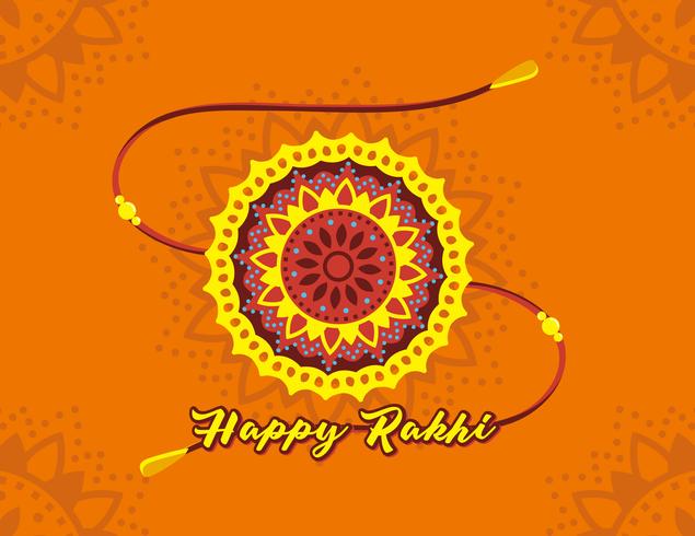 Glad Rakhi Vector