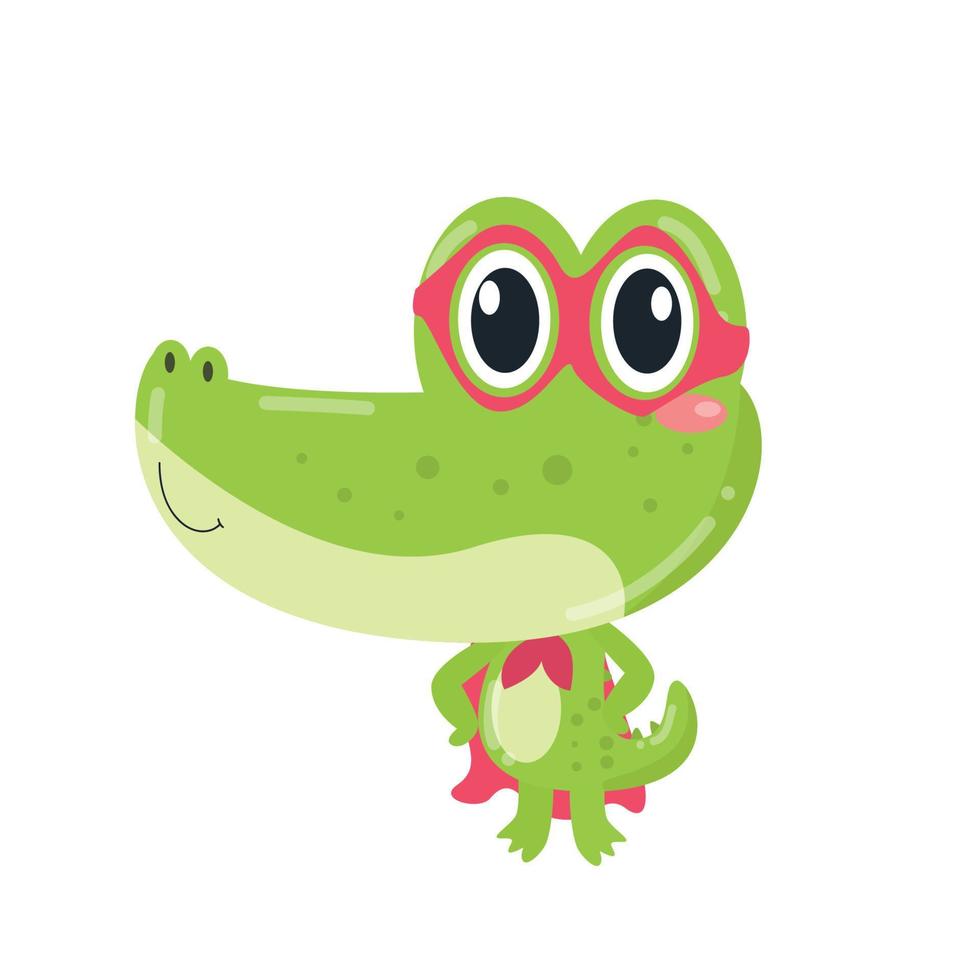 das mächtig Alligator ein Logo zum ein stark und belastbar Unternehmen vektor