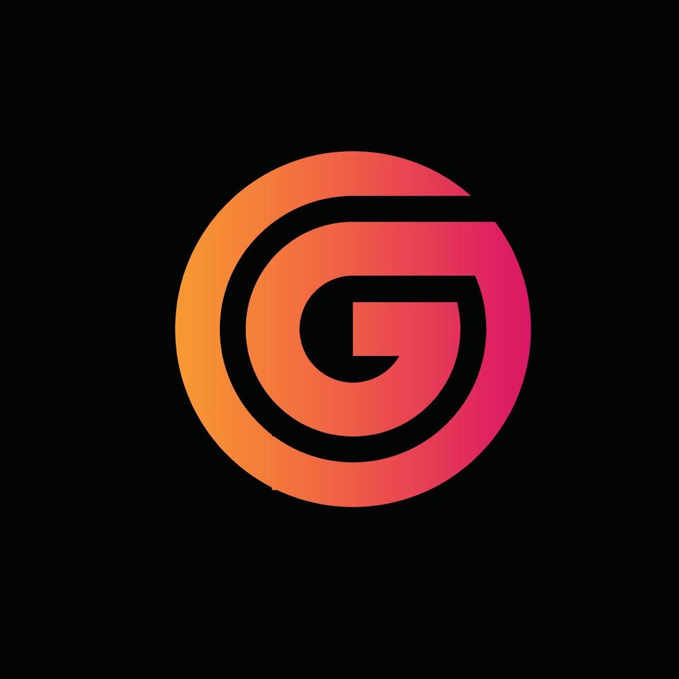 g logotyp , logotyp vektor