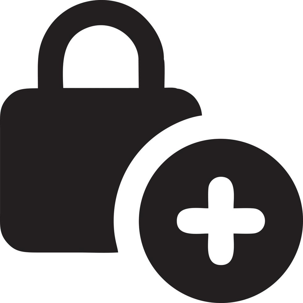 låsa säkerhet ikon symbol vektor bild. illustration av de nyckel säkra tillgång systemet vektor design. eps 10