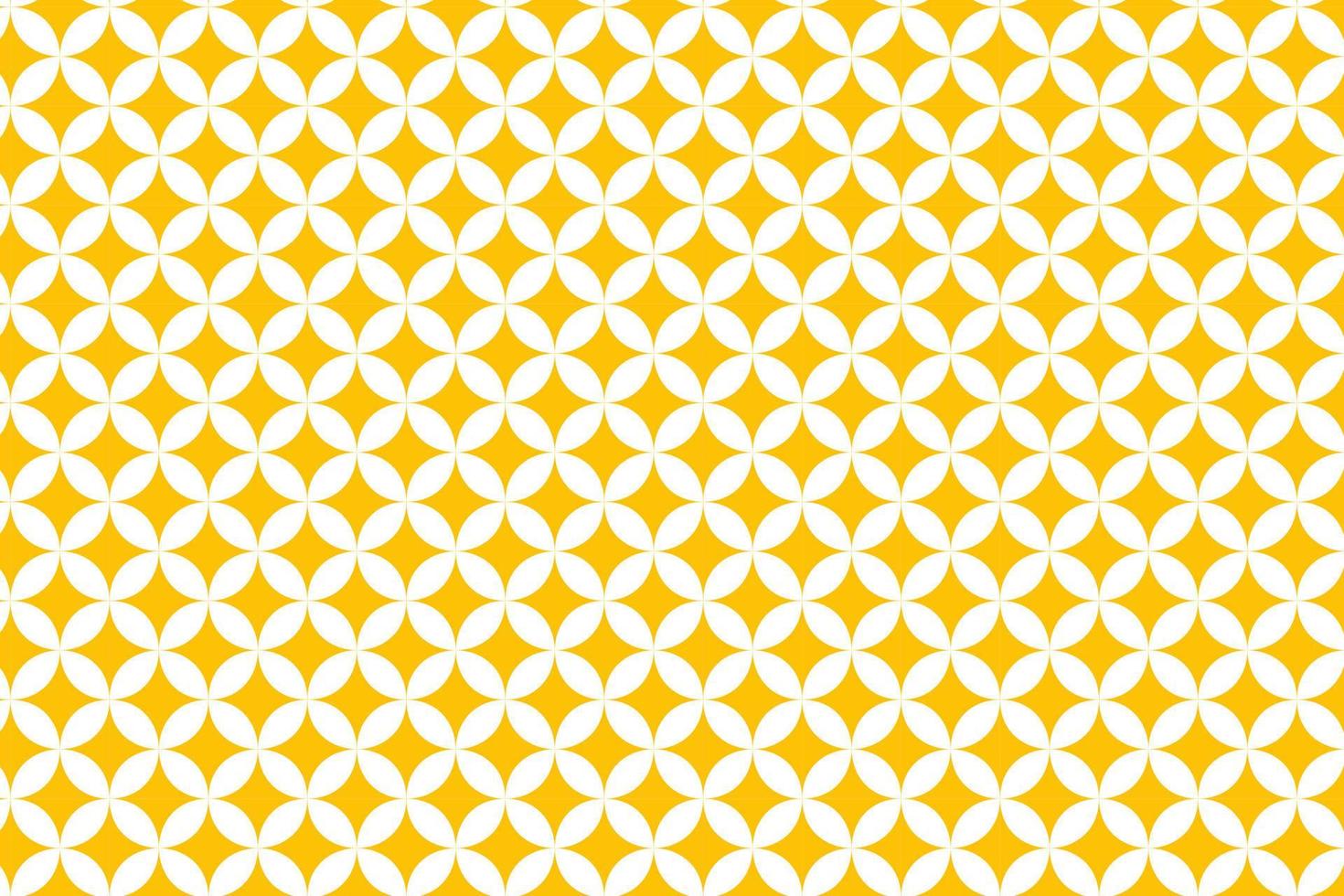 Gelb und Weiß Star funkeln Muster Vektor