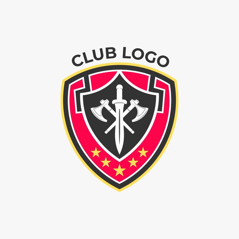 Sport Logo, Fußball Logo, Fußball Logo, Fußball Mannschaft Etiketten. Embleme mit Fußball Bälle. Vektor Illustration