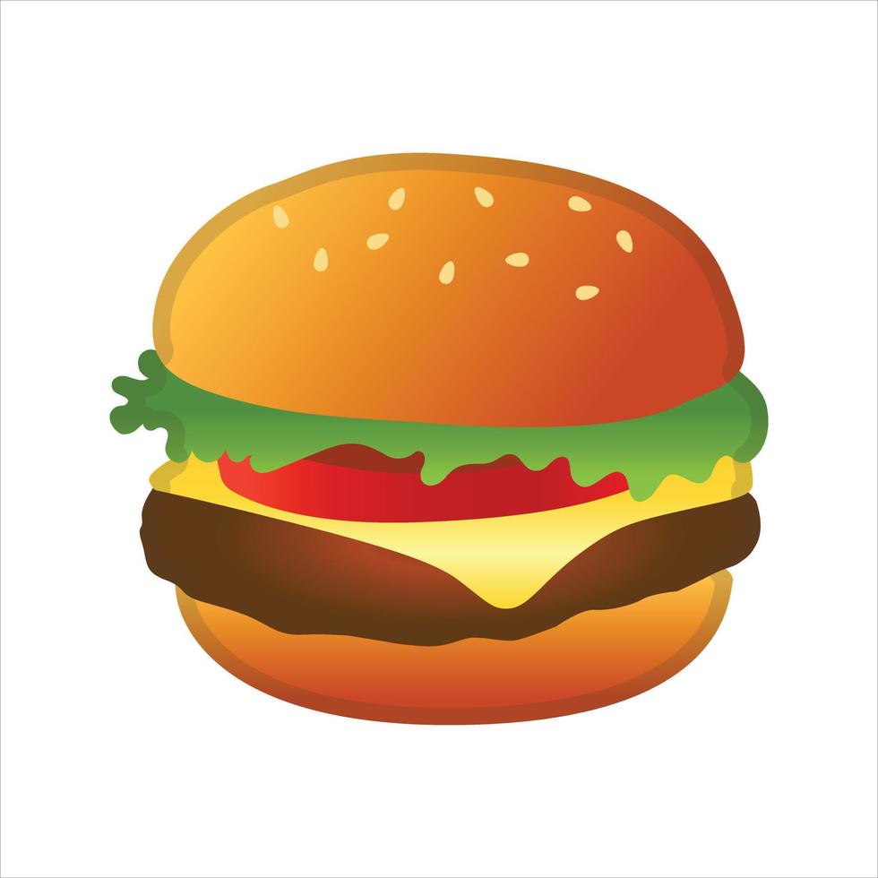 hamburgare illustration vektor