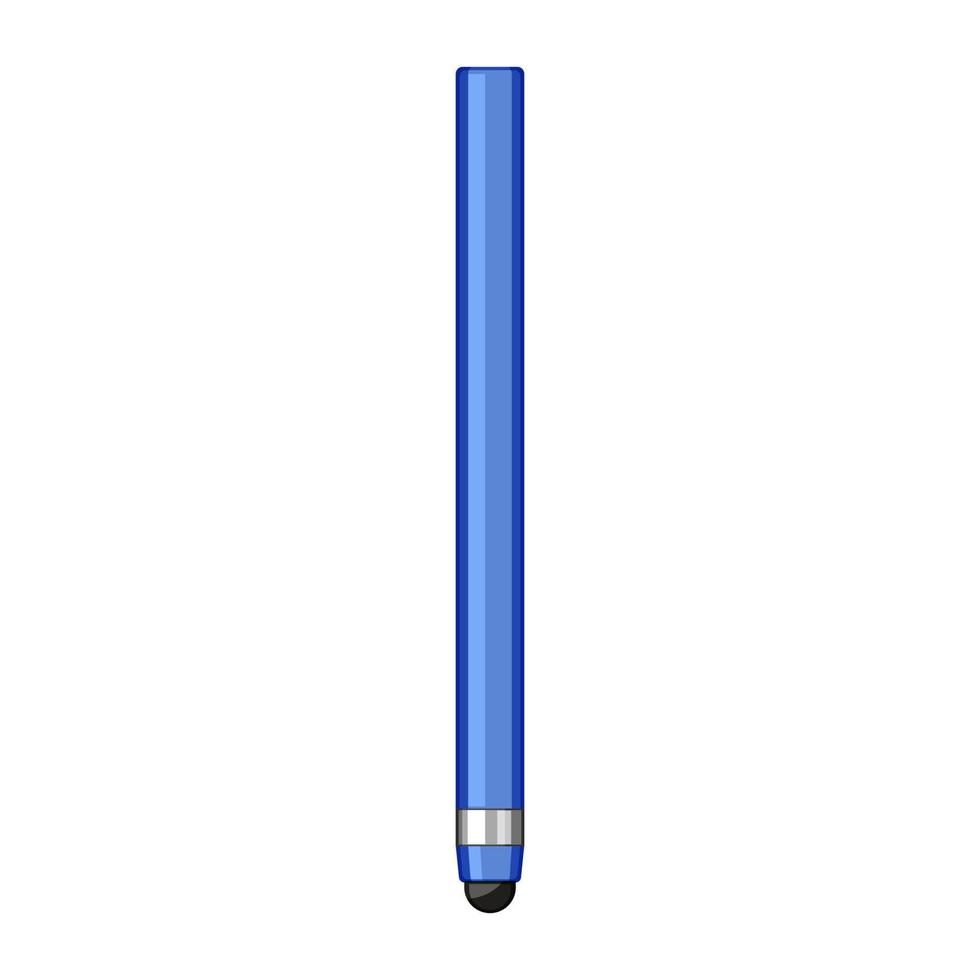 berühren Stift Stift Karikatur Vektor Illustration