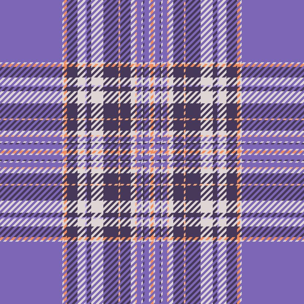 pläd kolla upp mönster. sömlös tyg textur. tartan textil- skriva ut. vektor