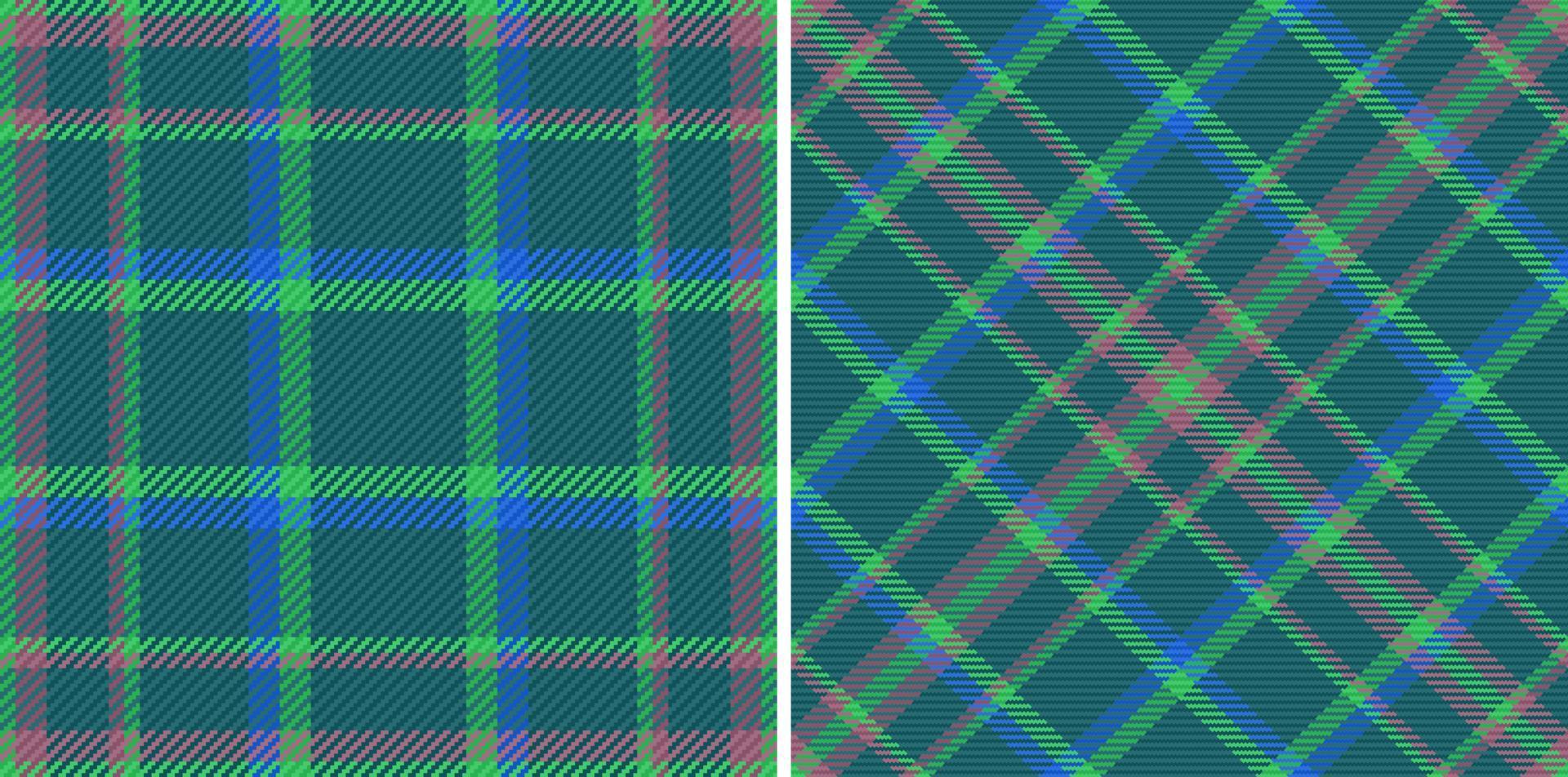 pläd sömlös bakgrund. textil- vektor tartan. kolla upp mönster tyg textur.