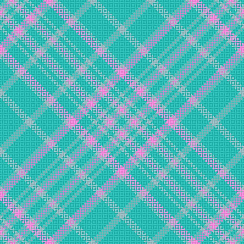 Textil- Stoff Schottenstoff. Muster nahtlos Textur. prüfen Plaid Hintergrund Vektor. vektor