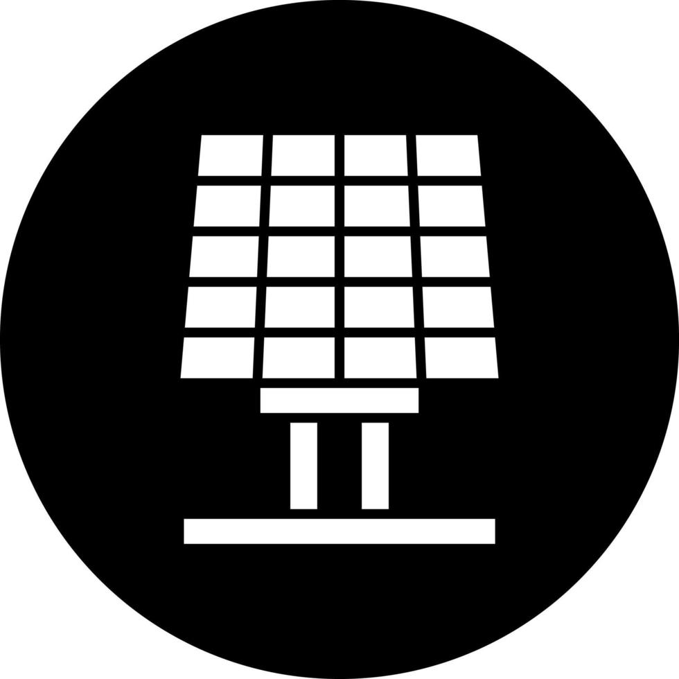 Solar- Energie Vektor Symbol Stil