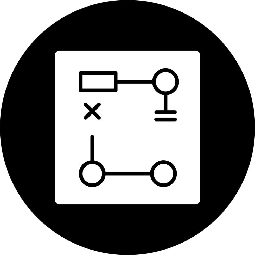 utveckling planen vektor ikon stil