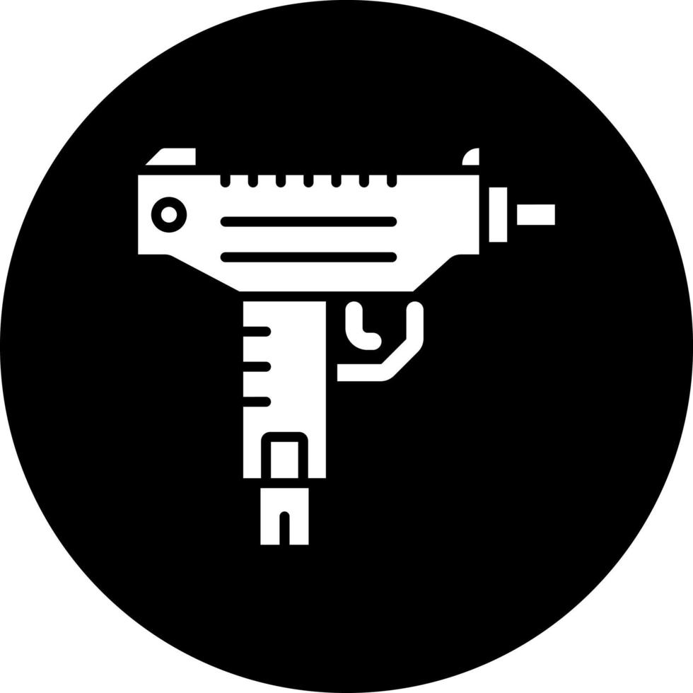 uzi Vektor Symbol Stil