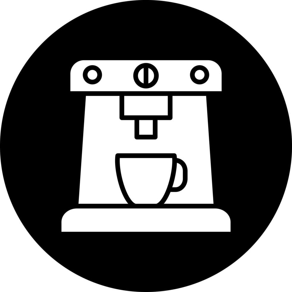 offee Maschine Vektor Symbol Stil