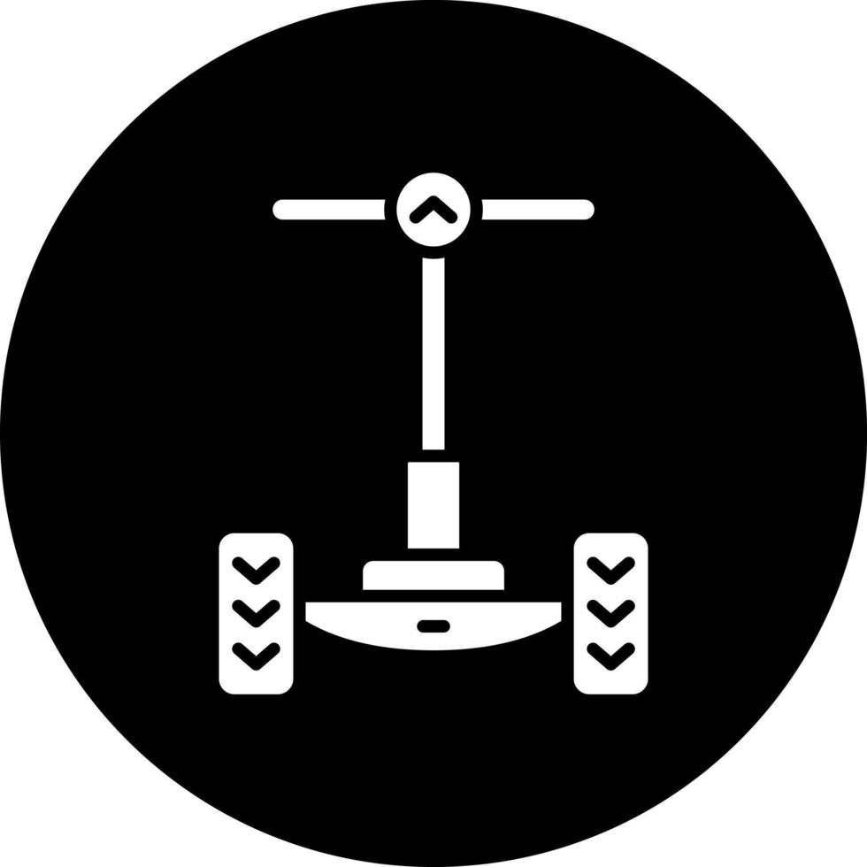 Segway Vektor Symbol Stil