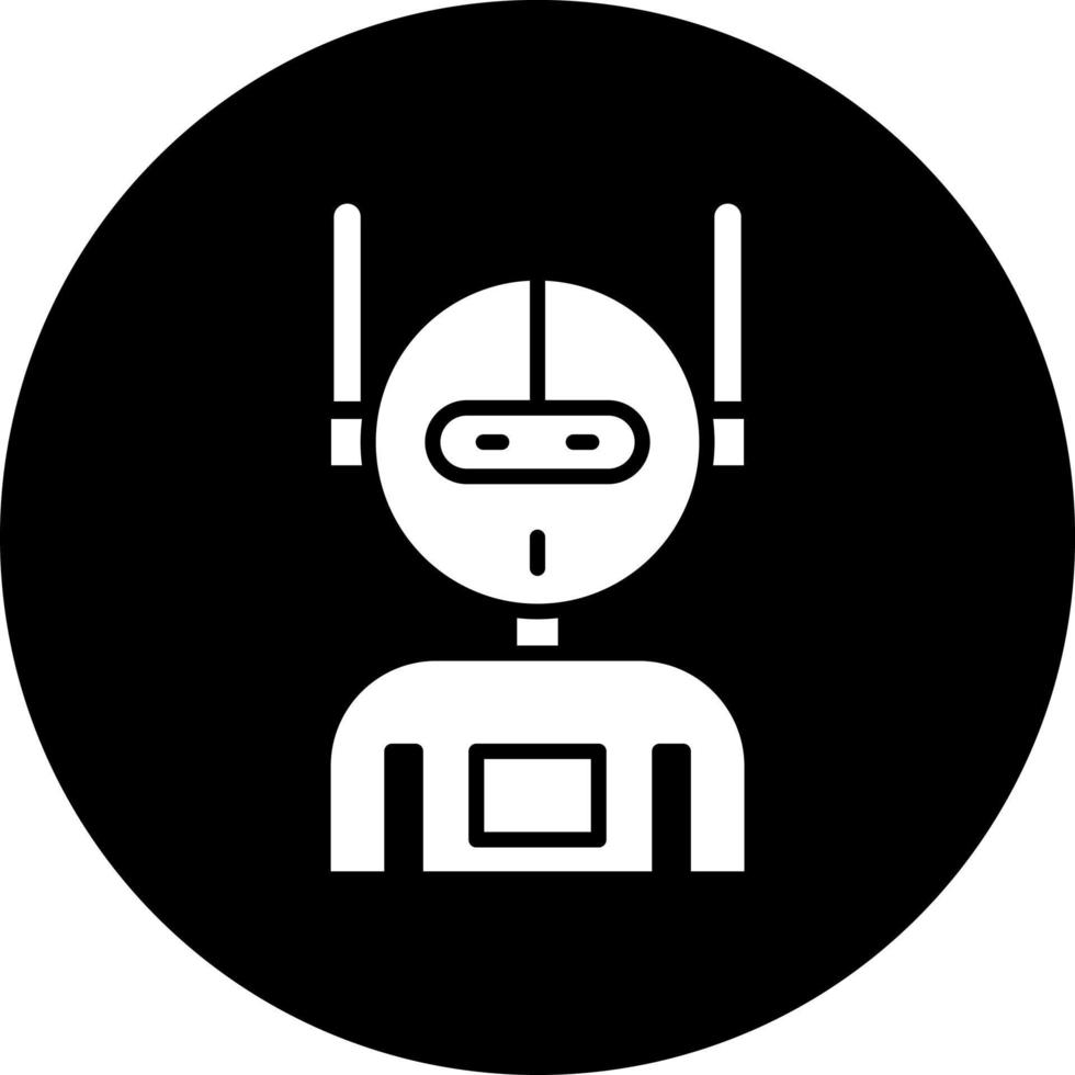 Roboter Vektor Symbol Stil