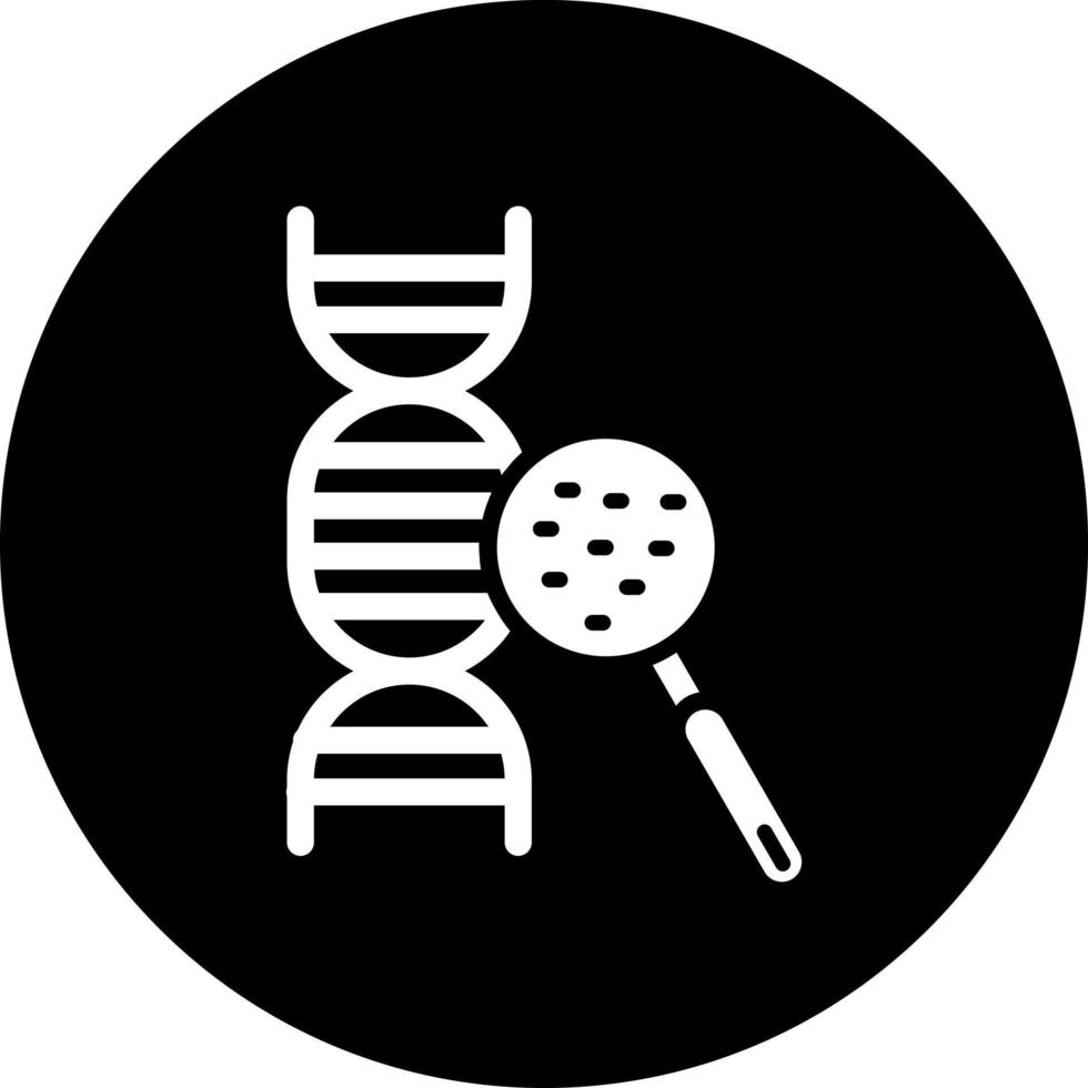genetisch Ingenieurwesen Vektor Symbol Stil