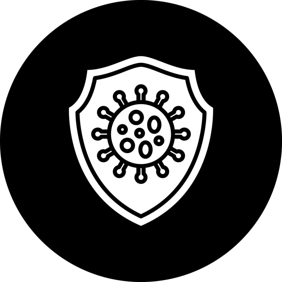 antibakteriell Vektor Symbol Stil