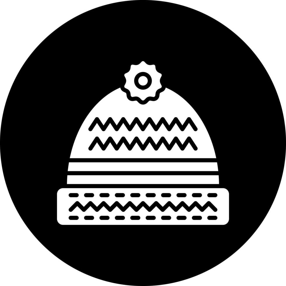 Mütze Vektor Symbol Stil