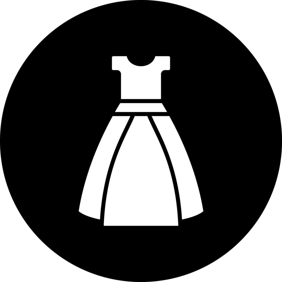 Kleid Vektor Symbol Stil