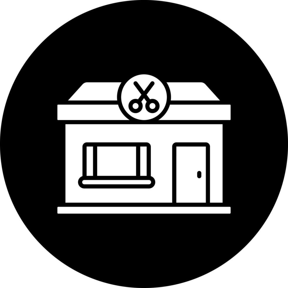 Friseur Vektor Symbol Stil