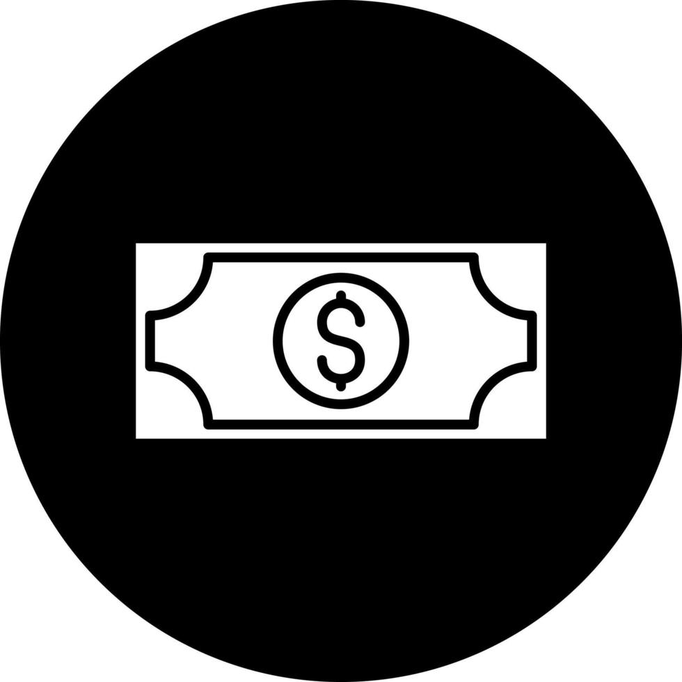 Geld Vektor Symbol Stil