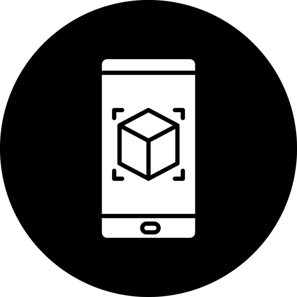 ar App Vektor Symbol Stil