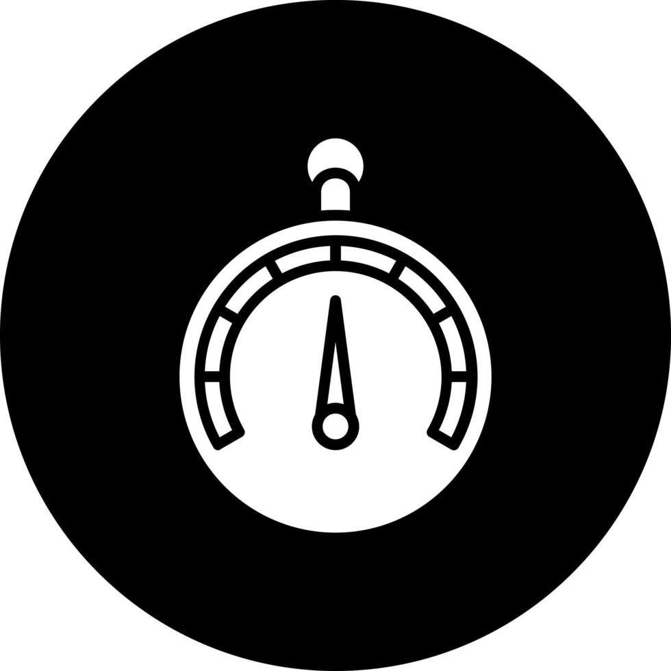 barometer vektor ikon stil
