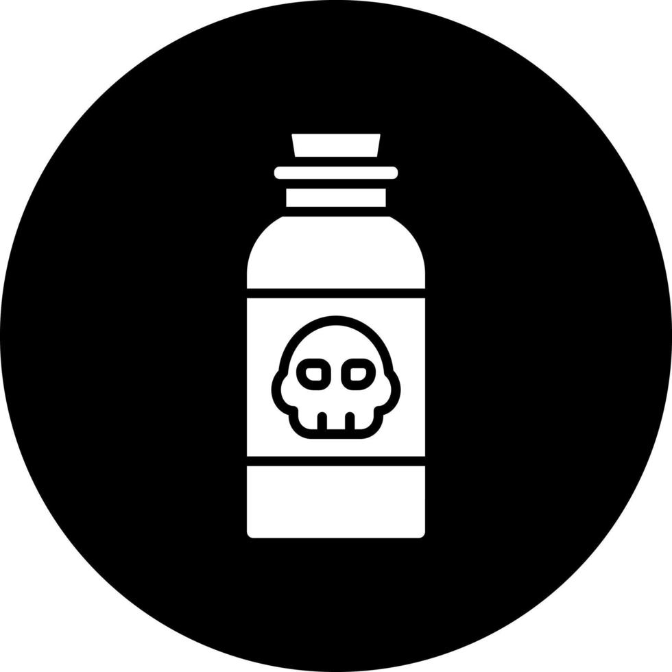 vergiften Vektor Symbol Stil