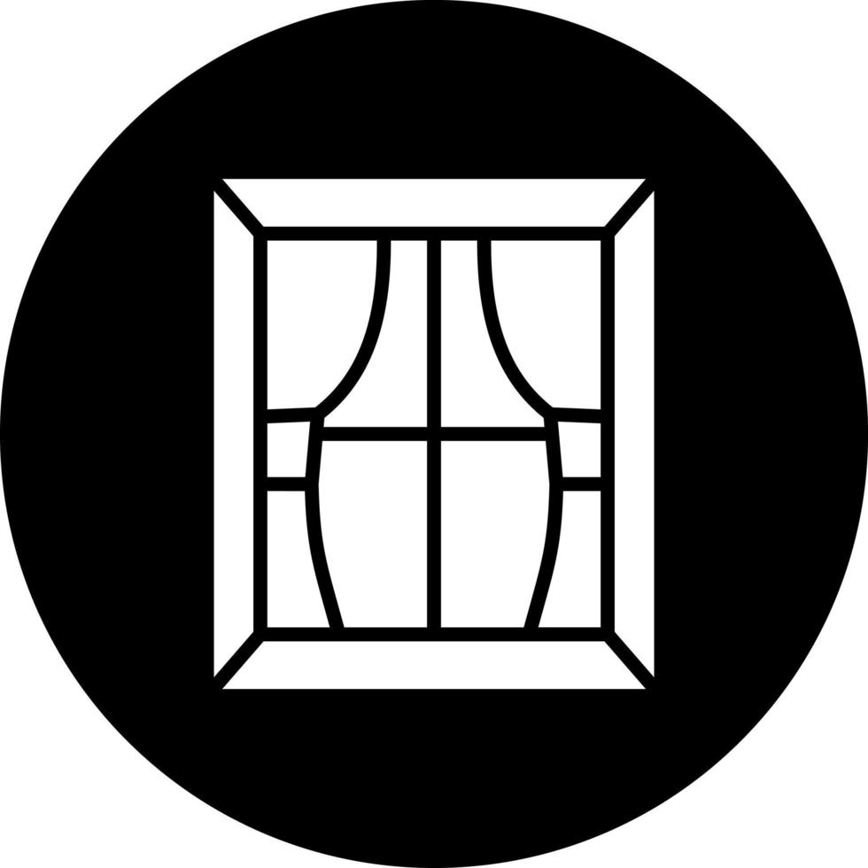 Fenster Vektor Symbol Stil