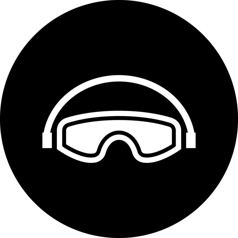Sicherheit Brille Vektor Symbol Stil